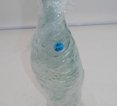 Made Italy Pescevino VTG Fish Shaped Wine Bottle 13&Prime; Nautical Coastal Sea Decor