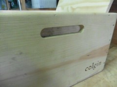 2015 bottled Cariad red wine Box Colgin Cellars NAPA Valley Pine wood 14x8x12