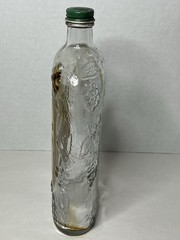 Vintage Embossed Bottle Garrett&rsquo;s American Wine Eagle, Grape, Berries 10&Prime; 4/5 QT