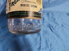 RARE Vtg Pre-prohibition Garrett & Co. Inc. Virginia Dare 14¾ » Tall Wine bottle