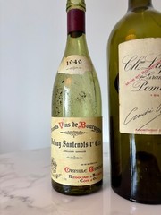 vintage empty wine bottles 1947/1949/1950