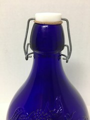 Vintage Casadis Milano LT2 Cobalt Blue « Jus De Fruits » Glass Jug-2 Liter