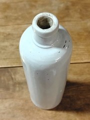 Beameister Liebfraumilch stoneware bottle Vintage