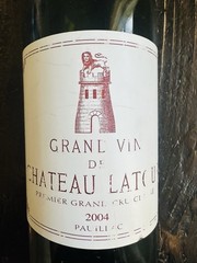 Chateau Latour Wine Bottle EMPTY 2004 Pauillac Bordeaux Collectible 750ml