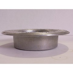 Vintage Wilton Armetale Embossed Italian Quote Pewter Wine Bottle Coaster