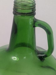 Vintage Chateau Luzerne Mountain White Chablis 4 Liter Glass Wine Jug