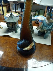 Vintage Civin Snake Wine Bottle