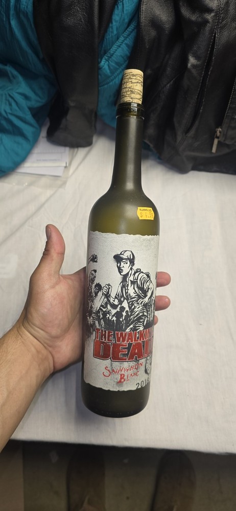 “The Walking Dead” Blood Red Blend Empty Wine Bottle 750ml 2016