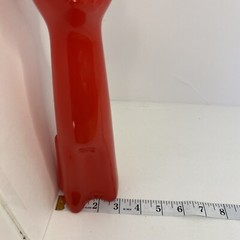 2017 HAPPY CAT FIGURAL RIESLING WINE BOTTLE RED KITTY KITTEN VASE EMPTY 13&Prime;