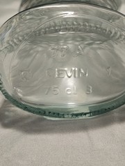 Vintage CEVIN Glass Fish Bottle 75CL3 Chianti Wine Bottle Decanter 13&Prime;