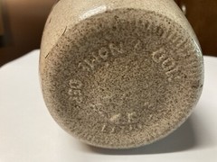Vintage Pottery Corked Vino Vite D’oro Decorative Wine Bottle 1985 Italy 8x 4”