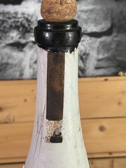24 Inch Display Bottle W/ Crate Martini Asti Spumante Rossi Champagne Empty NOS