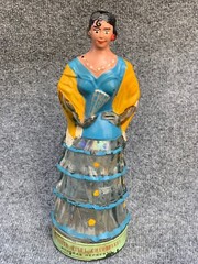 Rare Vintage 1966 Bodegas Hernesto Liquor bottle made in Spain