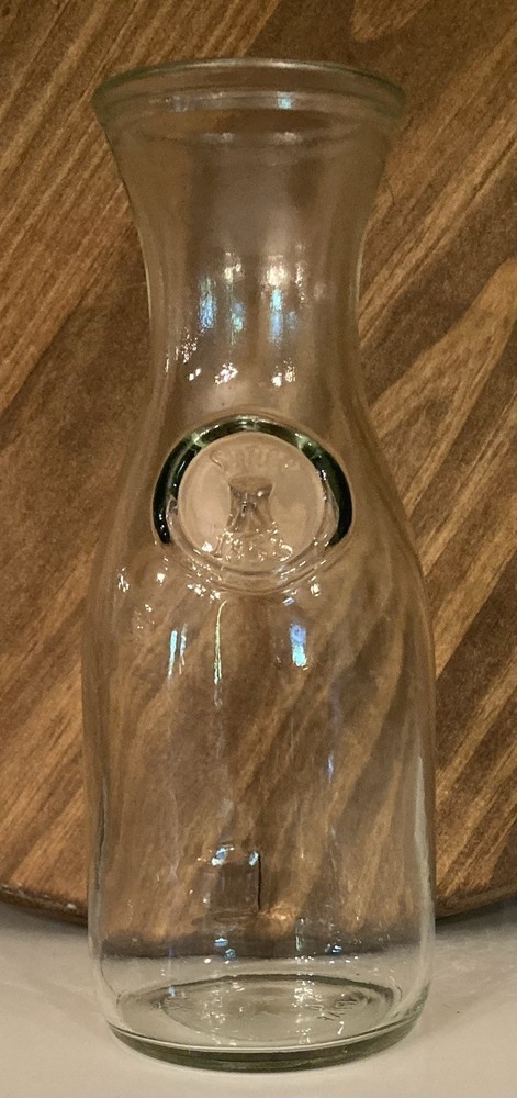VTG Paul Masson Since 1852 Clear Glass Wine Carafe