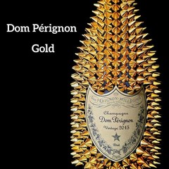 Dom Perignon Studs Decoration Empty Bottle Color Vintage Gold Togemand Toge-mand