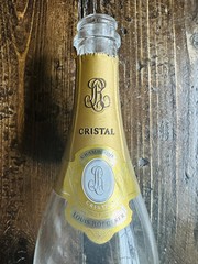 Cristal Champagne Bottle Empty 2015 Collectible France 750 ML