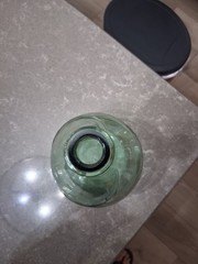 Vintage VidralaSpanish Green Glass Demijohn Wine Carboy Bottle Mold #4632