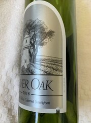 Silver Oak 2016 Alexander Valley Cabernet Souvignon Bottle(empty)