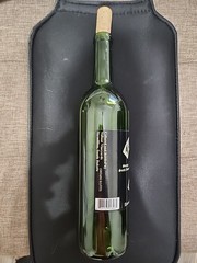 Full Throttle Saloon Sturgis S. Dakota Wine Bottle Empty 750ml w/ Cork