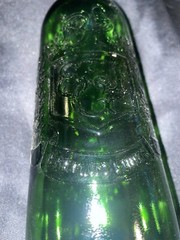 Vintage 40 Years Anniversary Green Glass Gallo Wine Bottle 1958 1998 Modesto