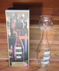 New American Vintage Over-sized Wine Glass Bottle
