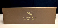 Vintage G.H. MUMM 1998 Cuvee R Lalou Champagne 750 ml Bottle w/ Box Empty