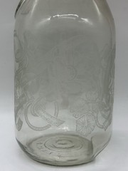 Vintage 1989 Paul Masson Norman Kosarin Wine Decanter Carafe Etched Glass