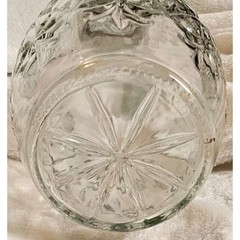 Vintage Morgan David 13in Clear Glass Wine Decanter Genie Bottle