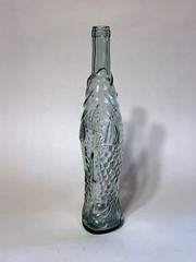 13&Prime; Light Green Tall Fish Bottle