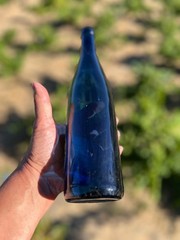 Vintage Burg Layer Schlosskapelle 1985 German Riesling Wine Bottle EMPTY