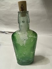 Vintage Embossed Liquor / Wine Bottle Made In Spain 1994 See Description