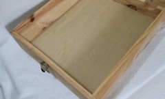Noble Grapes Concha y Toro Wines Wooden Box EMPTY Lidded Hinged Display Piece