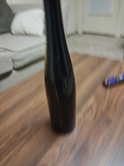 Vintage Rhine Hock Wine Bottle Dark Teal