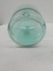 Demijohn Glass Bottle Vase Aqua/Green Glass Jug 14&Prime;H