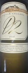 DeLille Cellars D2 2018 ReBottle Wine Bottle Candle 18oz New NOS