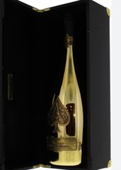 EMPTY ACE OF SPADES GOLD(ARMAND DE BRIGNAC)1.5 LT MAGNUM BOTTLE WITH BOX