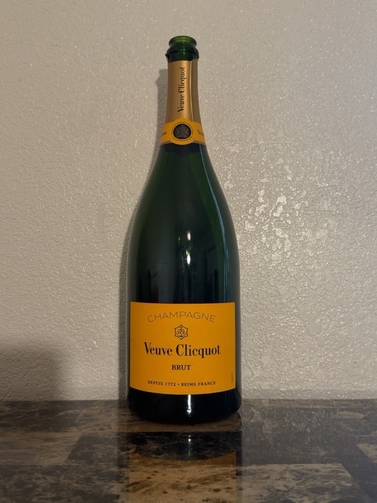 Veuve Clicquot 1.5L Champagne Brut Collectible Green Empty Bottle