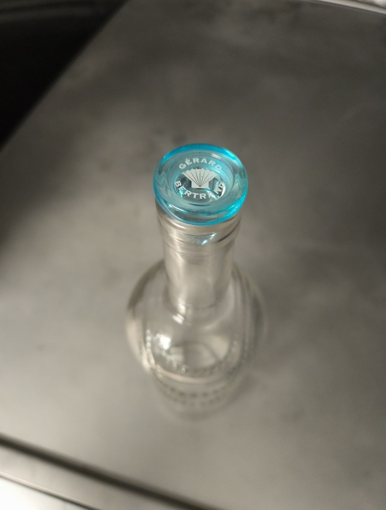 Empty Gerard Bertrand Bottle Baie de Perles Designed By Chantal Thomass France