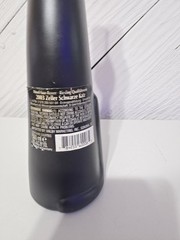 Mosel Black Happy Cat Riesling Wine Bottle Empty 13” Vase Halloween Decor 2003