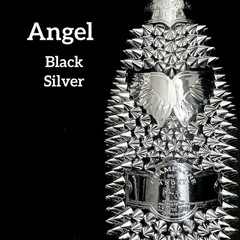 Angel Studs Decoration Empty Bottle Color Black Silver Togemand Toge-mand