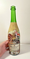 Cuvee Champagne Bottle President 2000 Millenium Edition Art Canada 750 ml Empty