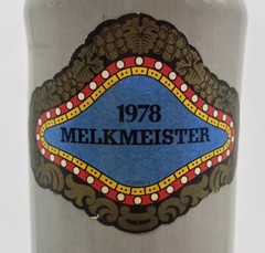 1978 Melkmeister Rheinhellilcher Rotwein German Wine Bottle Vintage Germany