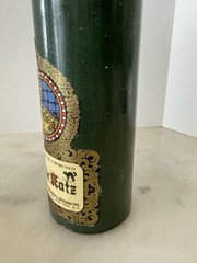 2 German Stone Wine Cocks From Beameister 1975 Gold And 1977 Green