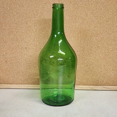 Vintage Christian Brothers Green Liquor Wine Bottle One Half Gallon