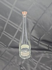 🌹Cote Des Roses WINE BOTTLE Rose Bottom/Pink Glass Stopper COLLECTIBLE EMPTY