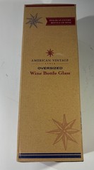 New American Vintage Over-sized Wine Glass Bottle