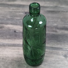 Gallo Ripple Wine Bottle 4/5 Quart Rare Green Glass 10&Prime; Vintage Design 1960&rsquo;s