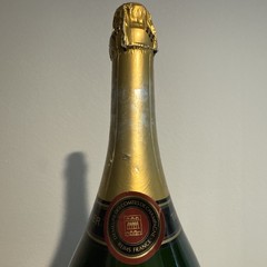 Taittinger Champagne Large 6 Liter Empty Prop/Display Bottle Intact
