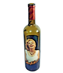 MARILYN MONROE EMPTY WINE BOTTLE MERLOT NAPA 2003 20th Vtg