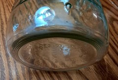 Vtg Euc MOGEN & DAVID 1 GALLON Clear GLASS WINE BOTTLE MD 20/20 – Star Of David